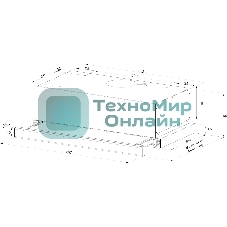 Вытяжка встраиваемая Monsher Laura 60 Blanc белый, 60 см, 550 куб. м/ч, 47 дБ