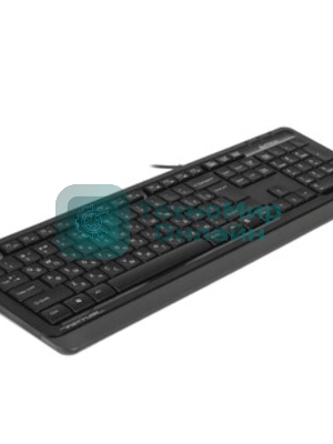 Комплект клавиатура+мышь A4Tech FStyler F1010 проводной, USB, 1600 DPI, чёрный