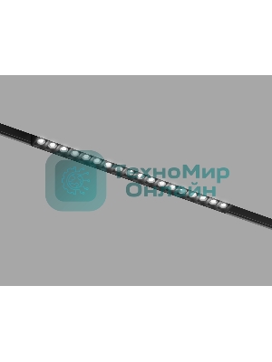 Трековый линейный светильник Ambrella light GL4505 BK черный IP20 18W 3CCT 3000-6000K SMART 48V 24° 328*22*25