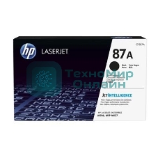 Тонер Картридж HP 87A CF287A черный для HP LJ Ent M506/M527 (9000 стр.)