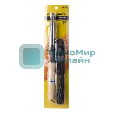 Паяльник ПД PROconnect, 220 В/100 Вт, деревянная ручка, блистер