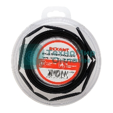 Трубка термоусаживаемая Rexant 3.0/1.5мм черный ролик 2.44м