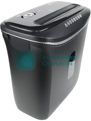 Шредер ГЕЛЕОС УД14-5, (DIN P-5), фрагмент 1,9х12мм, 5-6 лист (70г/м2), скобы, 14 литров