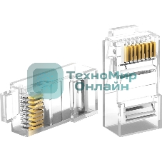 Коннектор Vention RJ45 (8p8c), cat. 5, под витую пару (10 шт.) VBSJT-5U