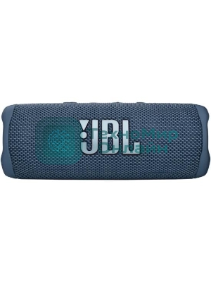 Портативная акустика JBL Flip 6 синий, Bluetooth 5.1, время воспроизведения 12 ч, емкость аккумулятора 4800 mAh, время заряда 2,5 ч, синий