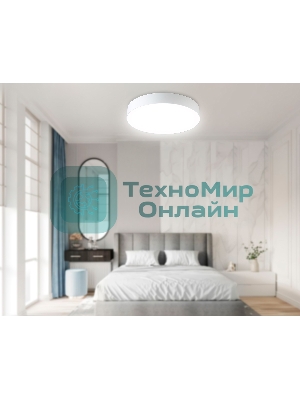 Потолочный светодиодный светильник Ambrella light FZ1355 WH белый IP20 60W 3000-6500K 490*80 (ПДУ ИК)