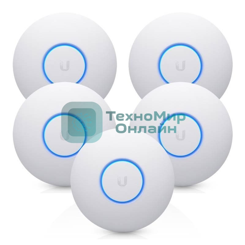 Wi-Fi точка доступа 1733MBPS 5PACK UAP-NANOHD-5 Ubiquiti 5 шт.