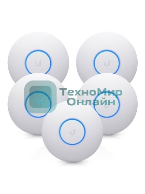 Wi-Fi точка доступа 1733MBPS 5PACK UAP-NANOHD-5 Ubiquiti 5 шт.