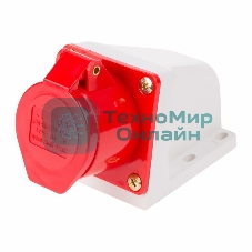 Розетка Rexant 114 стационарная 3Р+РЕ 16А 380В IP44