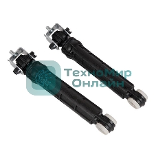 Амортизаторы для стиральной машины Indesit, Ariston, Hotpoint-Ariston, Hotpoint, 100N (комплект 2 шт с креплением)