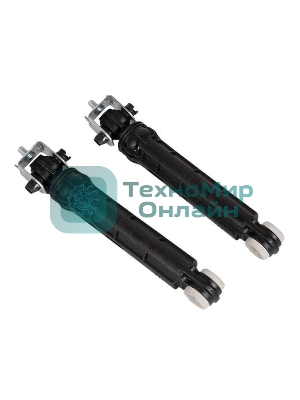 Амортизаторы для стиральной машины Indesit, Ariston, Hotpoint-Ariston, Hotpoint, 100N (комплект 2 шт с креплением)