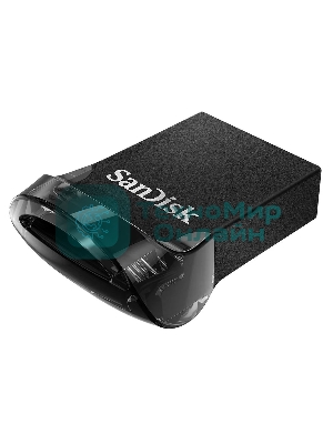 Флешка USB SanDisk CZ430 Ultra Fit (SDCZ430-016G-G46), 16Gb, USB 3.1, R/W 130/40, черный