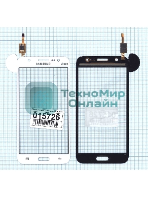 Сенсорное стекло (тачскрин) для Samsung Galaxy J5 SM-J500, белое