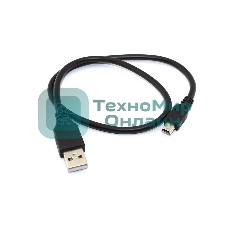 Кабель USB Type A на Mini USB прямой 0,5 м
