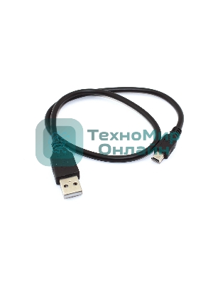 Кабель USB Type A на Mini USB прямой 0,5 м