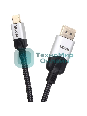 Кабель-переходник Mini DisplayPort M -> Display Port M 1.4V 1,8 м VCOM CG685-1.8M