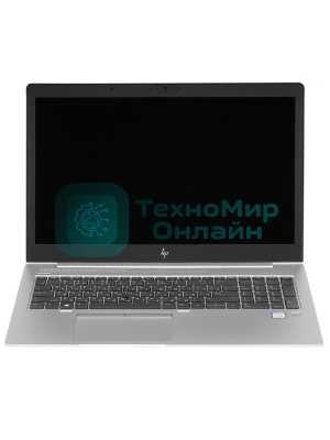 Клавиатура для ноутбука HP EliteBook 850 G5 755 G5 черная с серой рамкой, подсветкой и указателем