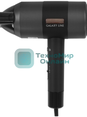 Фен Galaxy Line GL 4357 черный, 2100 Вт