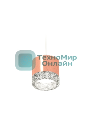 Светильник Ambrella Light XP8122030 PPG/CL/SWH золото розовое полированное/прозрачный/белый песок GX53 (A2331, C8122, N8480)