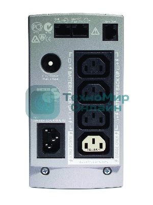Источник бесперебойного питания APC Back-UPS BK500EI 300Вт 500ВА бежевый