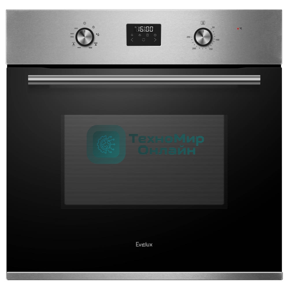 Электрический духовой шкаф Evelux EO 630 PX, встраиваемый