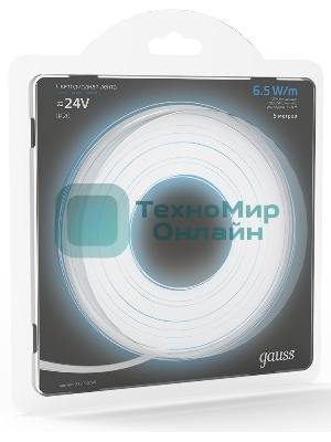 Лента светодиодная Gauss SMD 5м