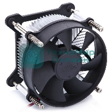 Кулер для процессора DEEPCOOL CK-11508 PWM черный, 92 мм, алюминий, 2200 об/мин, 30.1 дБ, 4 pin, 65 Вт, 70 мм