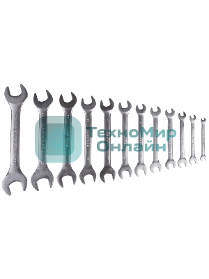 Набор ключей рожковых Rexant 6-32 мм 12 предметов