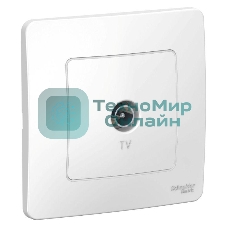 Коннектор TV СП Blanca бел. SchE BLNTS000011