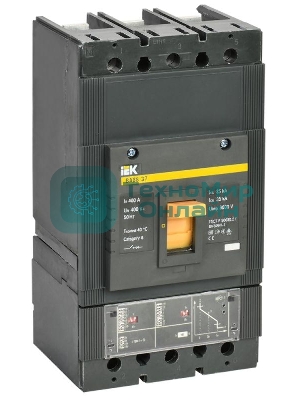 Выключатель автоматический 3п 400А 35кА ВА 88-37 электр. расцеп. MP 211 IEK SVA41-3-0400