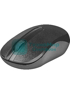 Мышь беспроводная Defender Datum MM-285 черный, 1600 dpi, радиоканал, USB, кнопки - 3