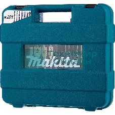 Набор инструментов MAKITA D-47260  201шт держ маг отв.насадки сверла д\дер мет бет перьевые ключи   