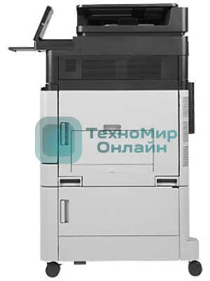 МФУ лазерное HP Color LaserJet Enterprise Flow M880z+ (A2W76A), A3, цветной, печ. до 46 стр/мин., скан. до 70 стр/мин. (ч/б) 68 стр/мин. (цвет), 1200 x 1200 dpi (печать) 600x600dpi (скан.), USB, RJ-45, Air Print