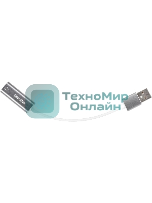 Переходник аудио USB2.0(M)-->3.5мм F (гнездо) Telecom 0.1м