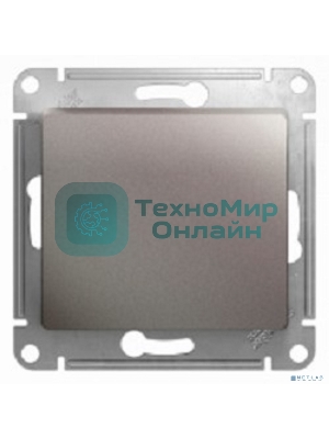 Механизм переключателя 1-кл. Glossa сх. 6 10AX платина SchE GSL001261