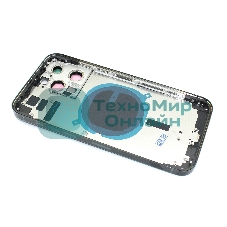 Задняя крышка (корпус) в сборе с рамкой для Apple iPhone 14 Pro Max черный
