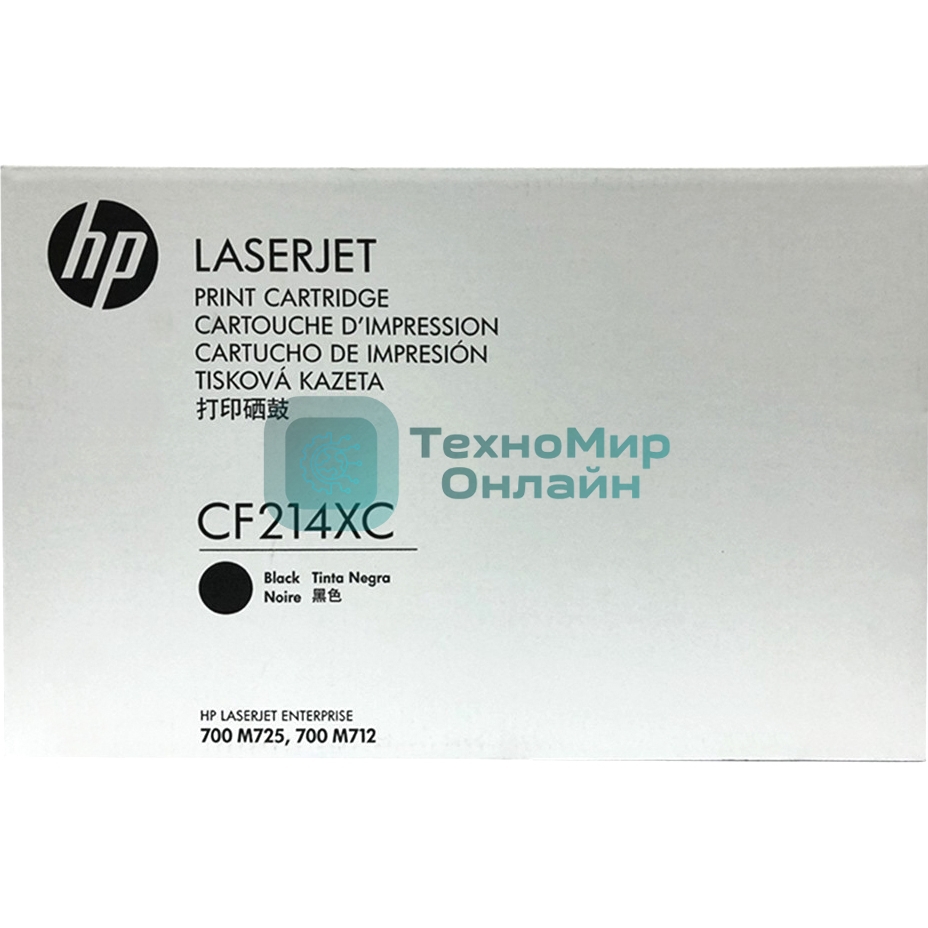 Картридж лазерный контрактный HP CF214XC черный Contr LJ Toner Cartridge