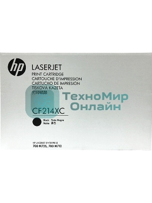 Картридж лазерный контрактный HP CF214XC черный Contr LJ Toner Cartridge