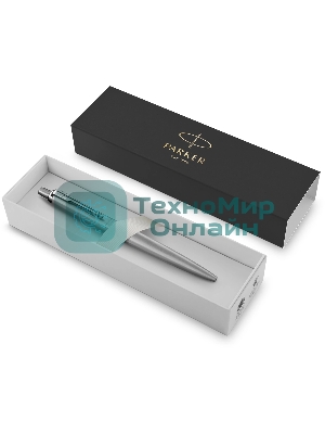 Ручка шариковая Parker Jotter Monochrome XL SE20 (CW2122756) Stainless Steel, M, синие чернила, подарочная коробка