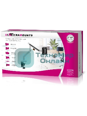 Кронштейн для мониторов Ultramounts UM725W белый 17