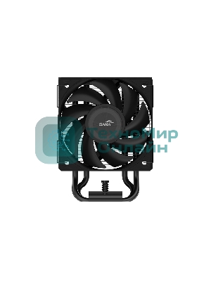 Кулер для процессора SAMA X30 (180W, 4-pin PWM, 133.5mm, 3x6mm, 1x100мм, 50.1CFM, 35.2dBA, 2600RPM, S: 1851/1700/1200/115X, AM5/AM4, черный)