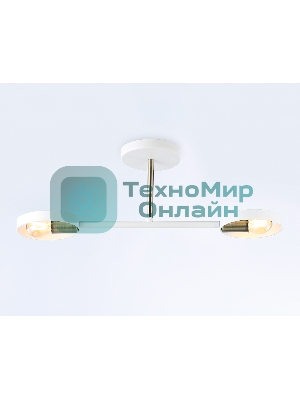 Светильник Ambrella light TR8222/2 WH/SB белый/бронза E27/2 max 40W 510*165*190