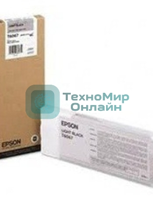 Картридж Epson C13T606700 серый (220 мл.) для Stylus Pro 4880