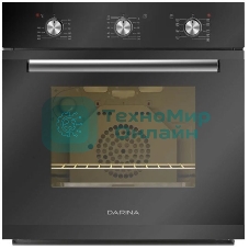 Духовой шкаф электрический Darina 1V5 BDE 112 707 B черный, встраиваемый