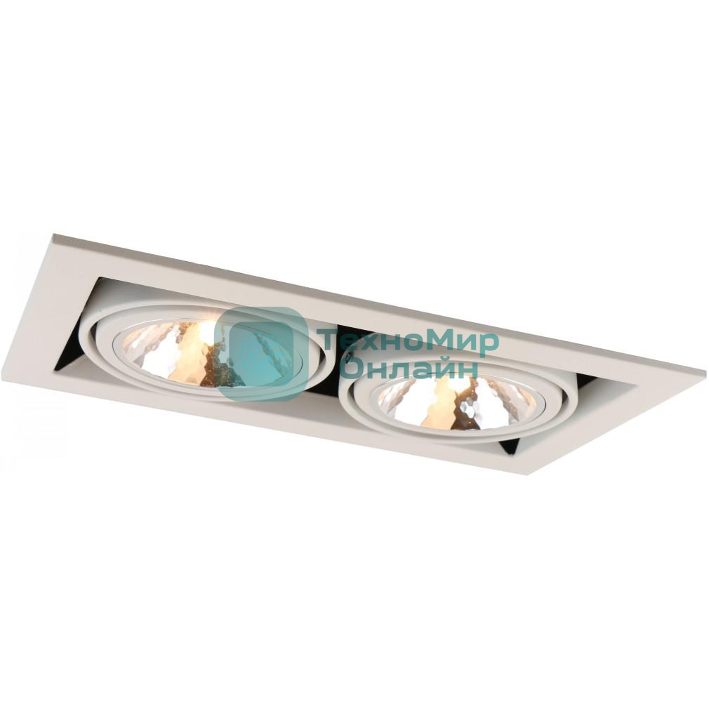 Светильник потолочный ARTE LAMP A5949PL-2WH белый металл краш. 2хg9 2х40Вт l35хw20хh8