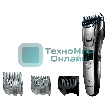 Машинка для стрижки Panasonic ER-GB80-S520 серебристый (насадок в компл:3шт)