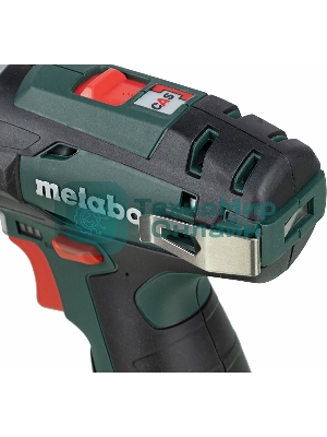 Дрель-шуруповерт Metabo PowerMaxx BS 600984000, 12 В, 2 Ач, 34 Нм, щеточный