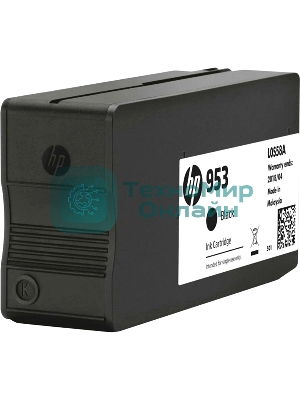 Картридж струйный HP 953 L0S58AE черный для HP OJP 8710/8715/8720/8730/8210/8725 (1000 стр.)