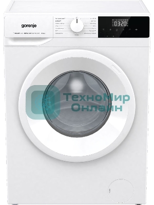 Стиральная машина Gorenje W1NHPI60SCS белый, загрузка фронтальная 6 кг, 1000 об/мин., класс: А