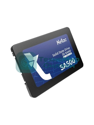 Накопитель SSD Netac SA500, 128Gb, SATA III, 2.5